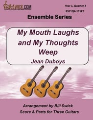 My Mouth Laughs and My Thoughts Weep Guitar and Fretted sheet music cover Thumbnail